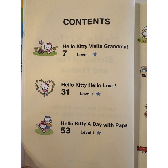 HELLO KITTY BOOK A COLLECTION OF EARLY READERS - STORIES OF FUN AND FRIENDS - Picture 8 of 16